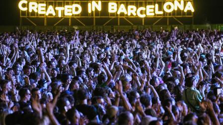 Ambiente durante la primera jornada de pago del Primavera Sound 2024