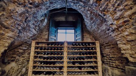 Bodega del restaurante la Clandestina de las Tendillas (Toledo)