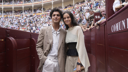 Victoria Federica y Tomás Páramo en Las Ventas