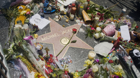 Estrella de Michael Jackson en Hollywood