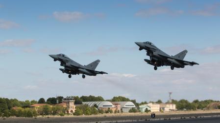 Imagen de un F-35 en la Base Aérea de Los Llanos, en Albacete