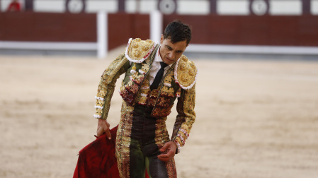 Corrida homenaje a Antoñete en las Ventas con los diestros José María Manzanares, Talavante y Paco Ureña.
© Je