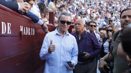 José Ortega Cano en la corrida homenaje a Antoñete en las Ventas