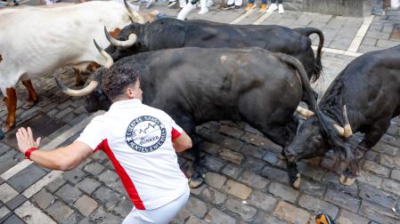 Los veloces y peligrosos Jandilla, este viernes en el sexto encierro de los Sanfermines