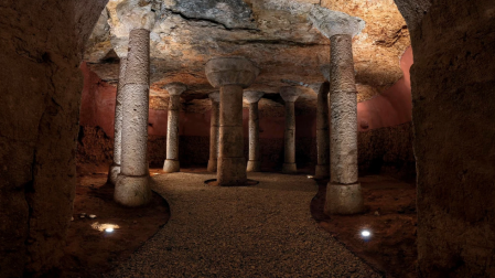 'Sala de las Columnas' de la Cueva de la Yedra de Villarrubia de Santiago (Toledo)