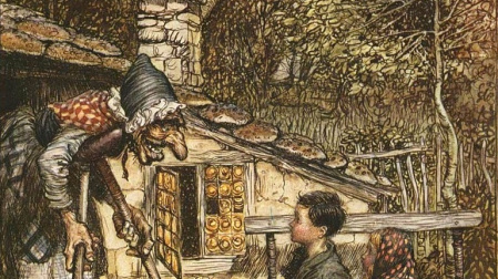 Ilustración Hansel y Gretel