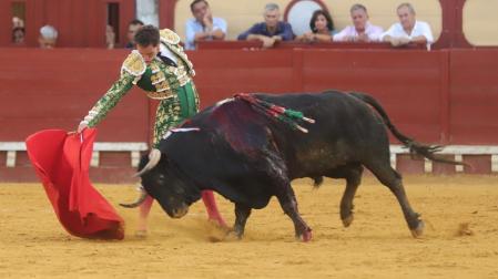 Ginés Marín, en el tercero, hoy en El Puerto de Santa María