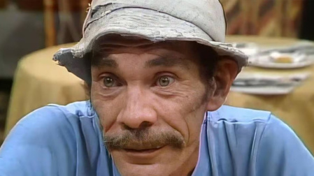 Ramón Valdés, en el papel de Don Ramón de "El Chavo del 8"