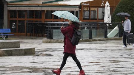 Más frío y  lluvia en Castilla y León