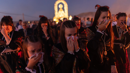 Procesión de la Virgen de Peñahora en Humanes de Mohernando, Guadalajara 
@Gonzalo Pérez Mata 