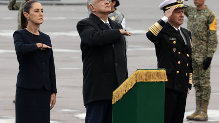 López Obrador y Sheinbaum conmemoran los sismos de 1985 y 2017, los más devastadores