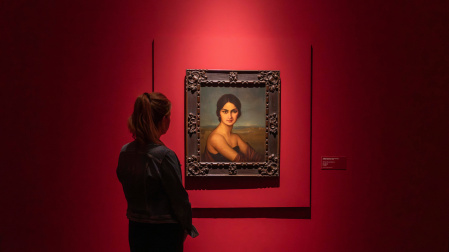 "Retrato de una dama", de Julio Romero de Torres