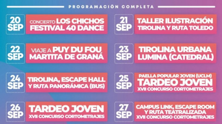 Cartel de la Semana de la Juventud de Toledo