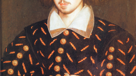 Retrato de Christopher Marlowe