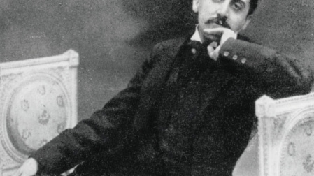 Author, Portrait of the writer Marcel Proust (1871-1922) 