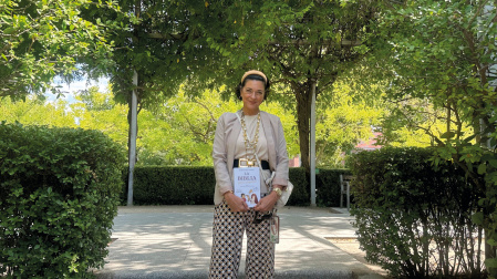 María Vallejo-Nágera, con el libro