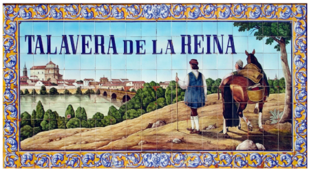 Representación de Talavera de la Reina (Toledo), la Ciudad de la Cerámica 