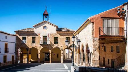 Plaza mayor de Buendía (Cuenca)