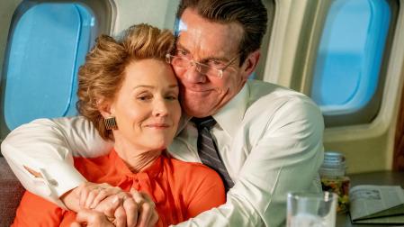 Dennis Quaid y Penelope Ann Miller, convertidos en el matrimonio Reagan