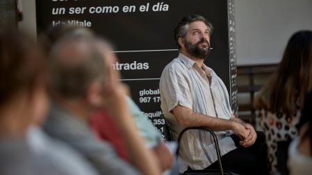 Gabriel Calderón, en el Festival de Almagro de 2022, cuando Uruguay fue el país invitado