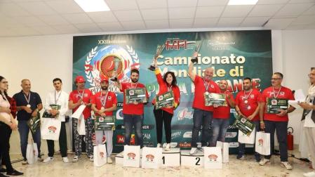 La campeona en el mundial de pizza picante, Rocío Marquina