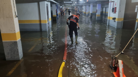 Inundaciones en Guadalajara por las fuertes lluvias