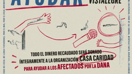 Cartel de la iniciativa solidaria Cantar para Ayudar