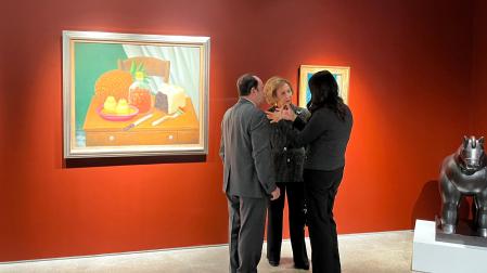 Fundación Reina Sofía subasta en Nueva York un Botero a favor de los afectados por la DANA