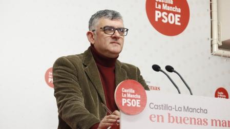 Ángel Tomás Godoy, presidente del grupo parlamentario socialista en las Cortes de Castilla-La Mancha