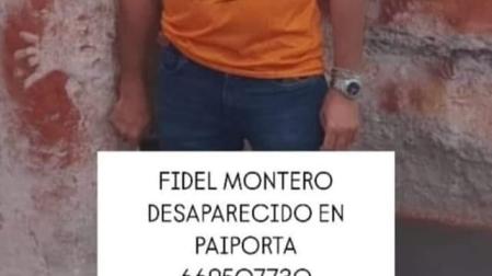 Imagen de Fidel Montero distribuida por las redes sociales