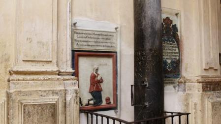 Columna del cautivo de la Mezquita de Córdoba