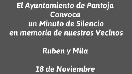 Luto oficial y minuto de silencio decretado por el Ayuntamiento de Pantoja (Toledo)