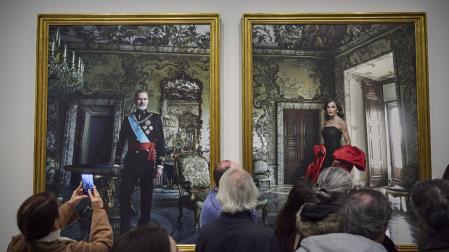 Retratos de los Reyes Felipe VI y la reina Doña tomadas por Annie Leibovitz