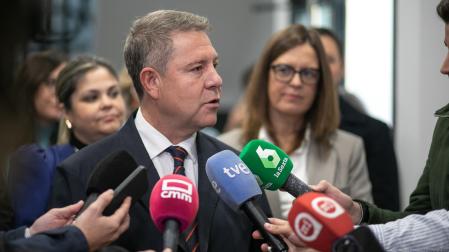 El presidente de Castilla-La Mancha, Emiliano García-Page, en Consuegra (Toledo)REMITIDA / HANDOUT por PIEDAD LOPEZ/JCCMFotografía remitida a medios de comunicación exclusivamente para ilustrar la noticia a la que hace referencia la imagen, y citando la procedencia de la imagen en la firma29/11/2024