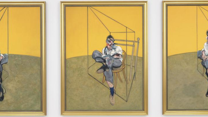 «Tres estudios de Lucien Freud», de Francis Bacon