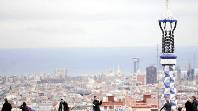 El Park Güell recibe visitas de unos nueve millones de personas anualmente