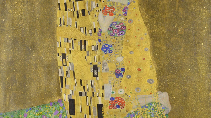 "El beso" (1908), de Klimt