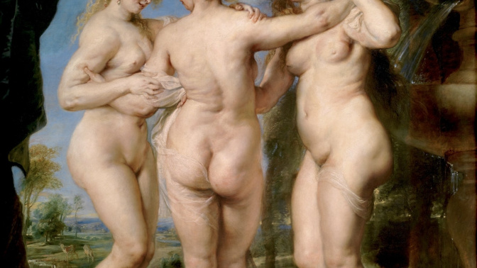 "Las tres Gracias", de Rubens