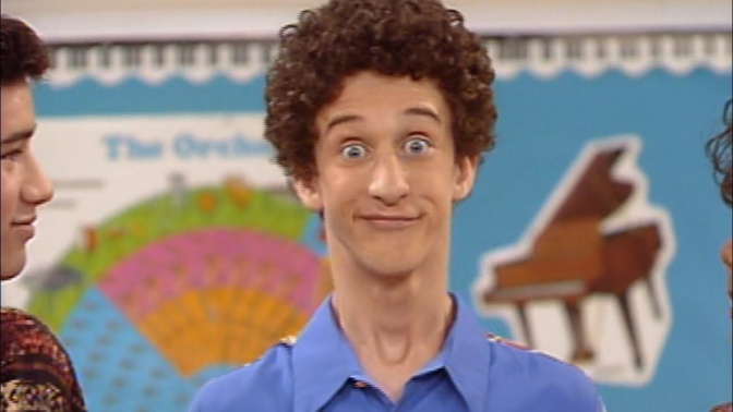 Dustin Diamond, "Screech", en "Salvados por la campana"