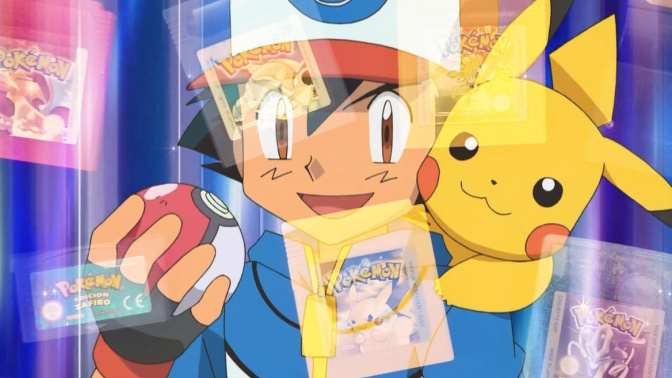 Pikachu y Ash, protagonistas del anime que se creó después del videojuego