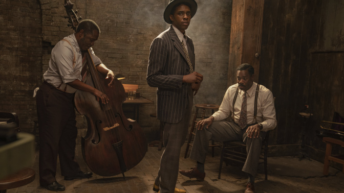 Chadwick Boseman en "La madre del Blues"