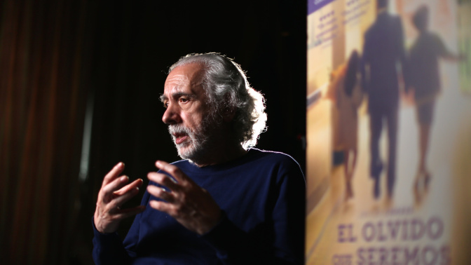 Fernando Trueba, durante la ronda de entrevistas de la semana pasada en la Casa de América, en Madrid. Cézaro De Luca / Europa Press