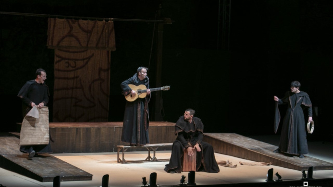 Escena de "Andanzas y entremeses de Juan Rama"