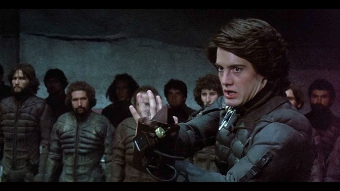 En la "Dune" de David Lynch (1984), Kyle MacLachlan daba vida a Paul Atreides