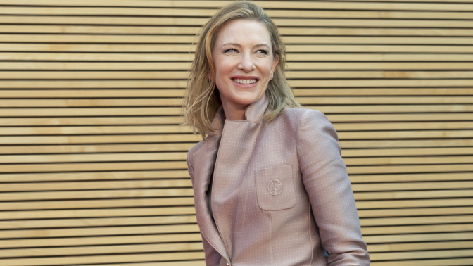 Cate Blanchett en el photocall del Palau de les Arts