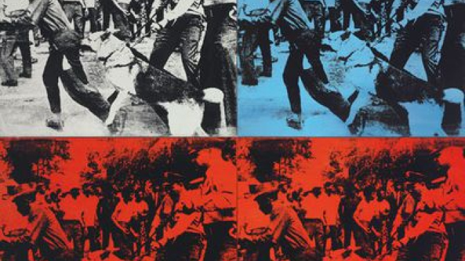 "Race Riot", de Andy Warhol