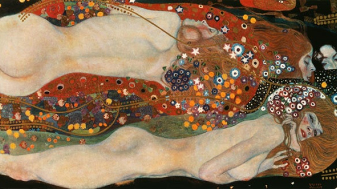 "Serpientes de agua II", de Klimt