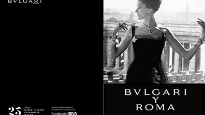 Portada de la revista del Museo Thyssen sobre la exposición de joyas de Bulgari: "Bulgari y Roma"