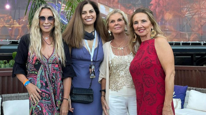 Isabel de Borbón, Nasrin Zhiyan, Carmen García-Sanjuán y Marilo Illy