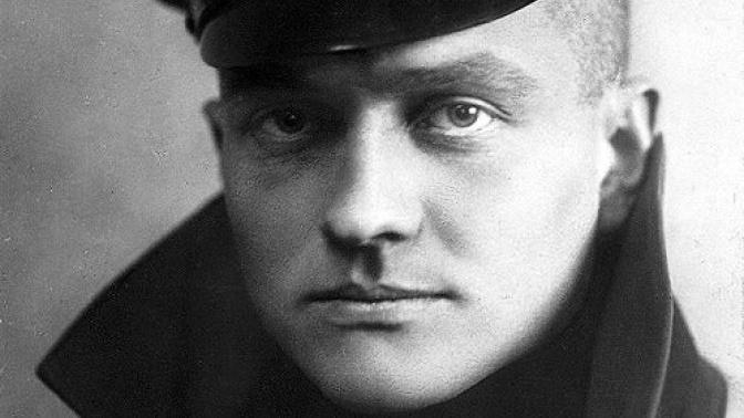 Manfred von Richthofen, el audaz piloto de la Primera Guerra Mundial también conocido como Barón Rojo